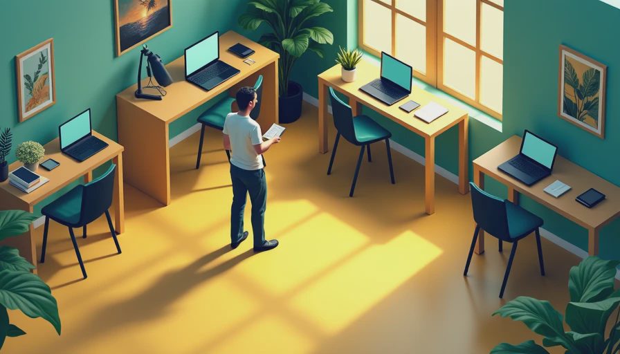 Illustration for independent tech reviews