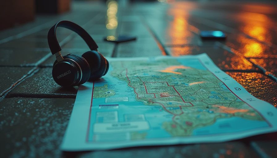 Illustration for open ear headphones