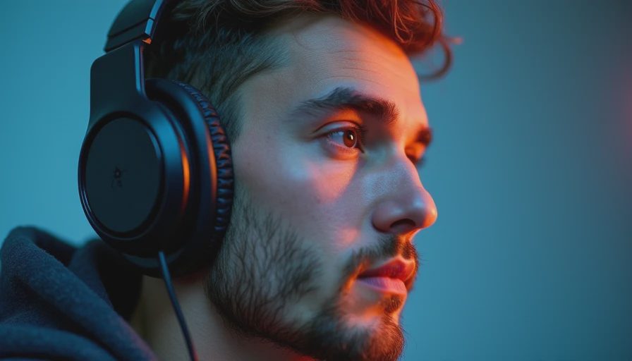 Visual context for wired headphones